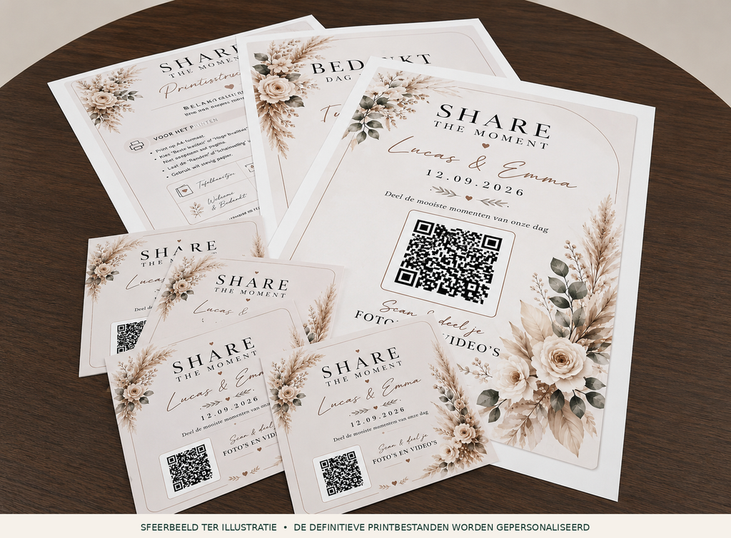 Share the Moment — Basis Pakket Bruiloft